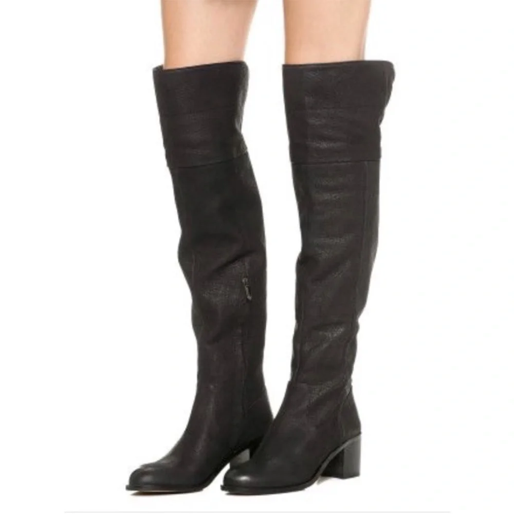 Sam Edelman Joplin Over the Knee Boots sz 9 Black